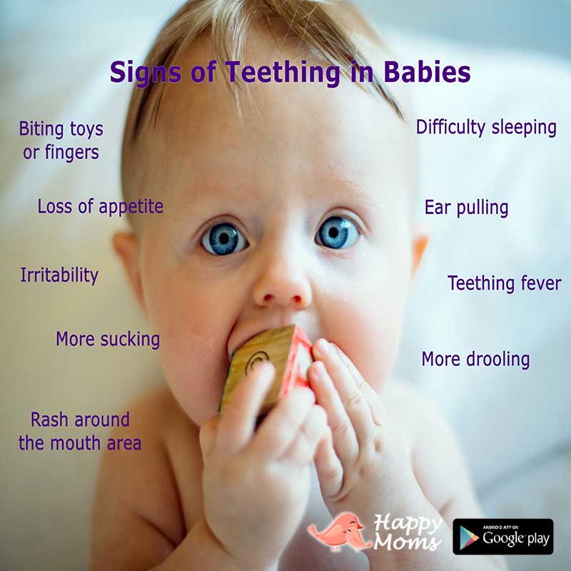 Teething in Babies Symptoms, Remedies & Timeline Happy Moms